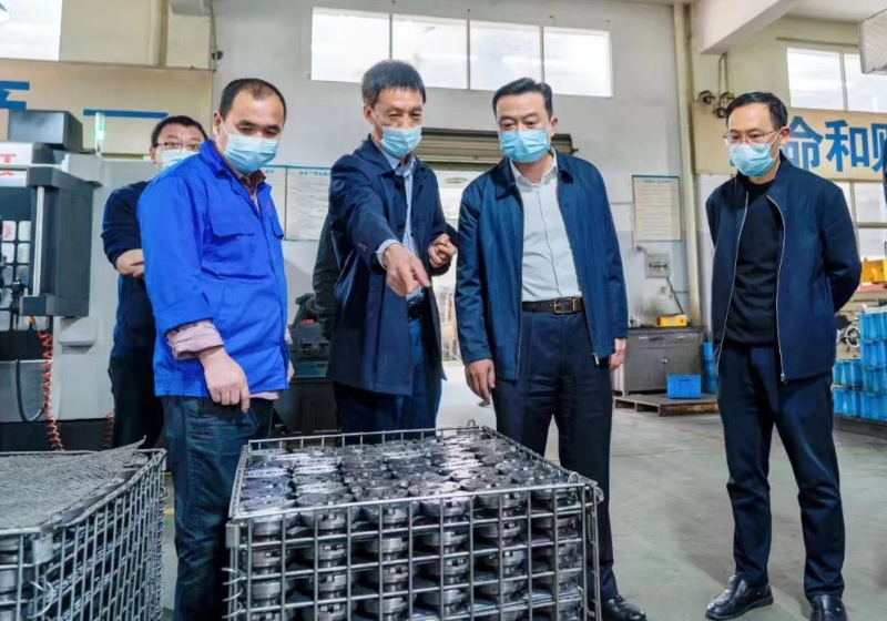 仙居市市长一行到访凯斯特液压